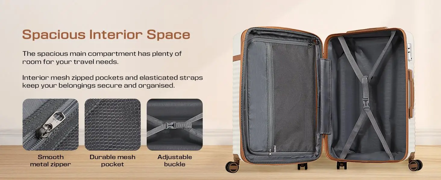 3-Piece Hardside Luggage Set