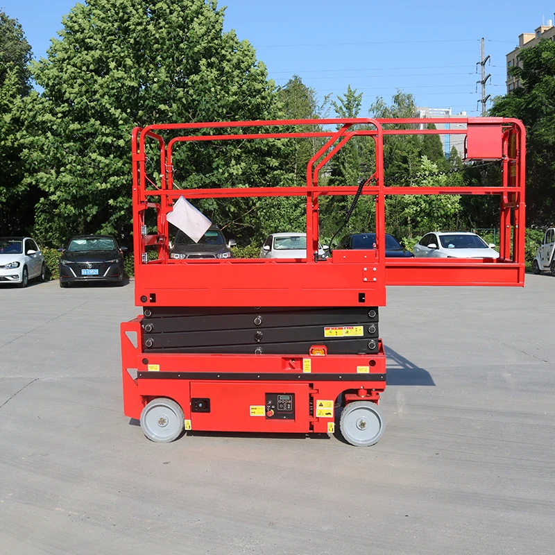 Factory Price 6-12M Self Propelled Electric Mobile Scissor Lift Hydraulic Lifting Scaffold Platform