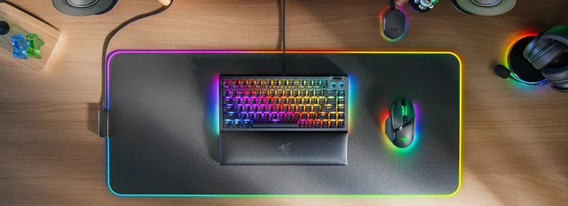 New Razer BlackWidow V4 Mechanical Gaming Keyboard With Chroma RGB 2-Side  Underglow and Per-Key Lighting 6 Dedicated Macro Keys - AliExpress