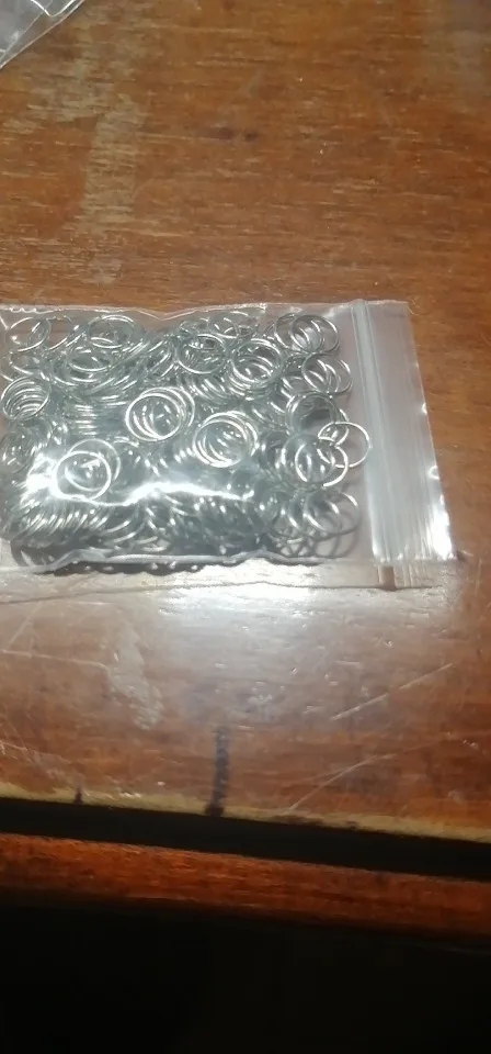 200pcs/lot 4 5 6 7 8 9 10mm Jump Rings Split Rings Connectors For Diy Jewelry Finding Making Accessories Wholesale Supplies