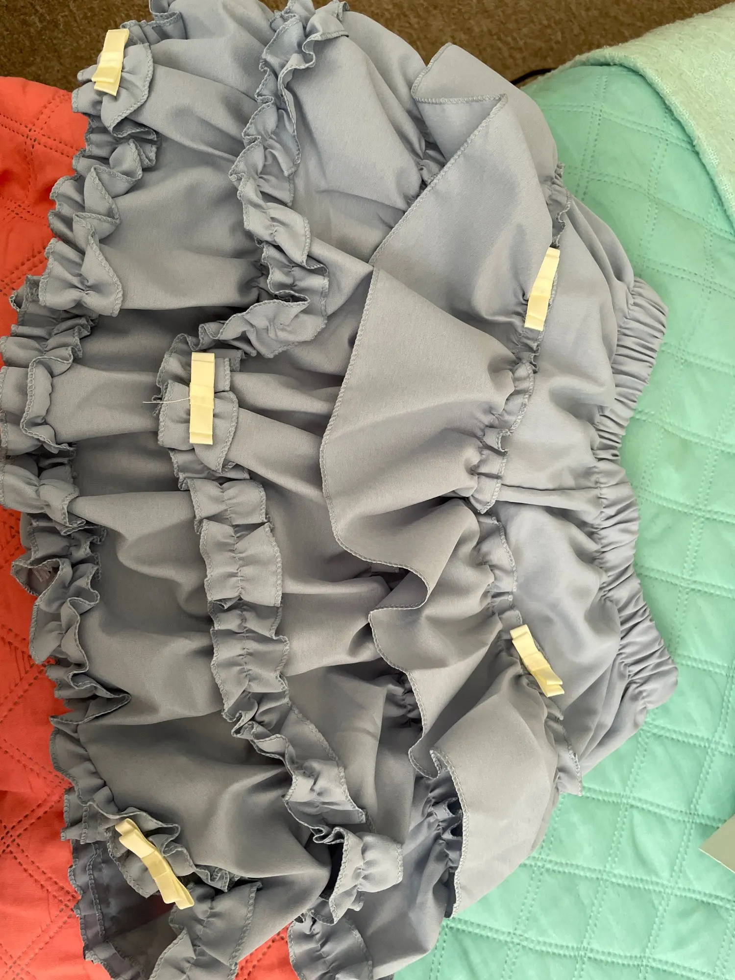 Y2K Ruffled Mini Skirt - Yume Kawaii Aesthetic photo review