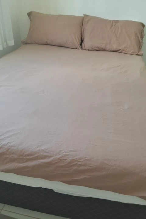 3pcs 100% cotton bedding set Double Duvet Cover Set 220x240 Solid Twist Cotton King Size Bedding Set Quilt Cover Set photo review