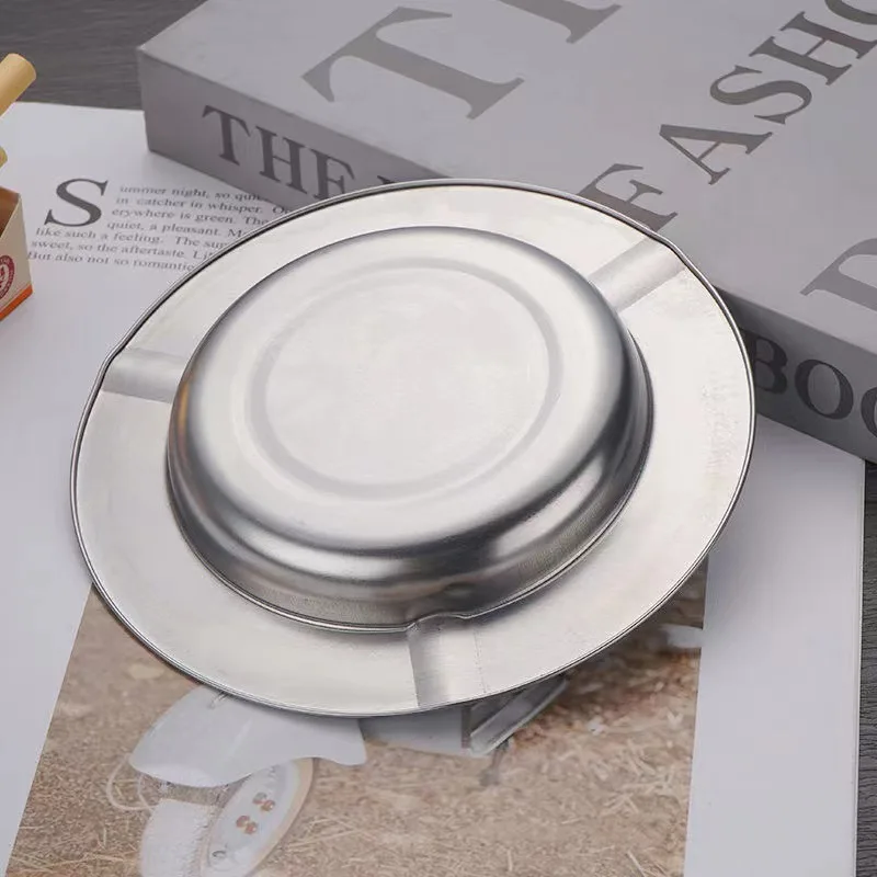 Stainless Steel Ashtray Metal Cigarette Ash Tray Promotion Gift 5