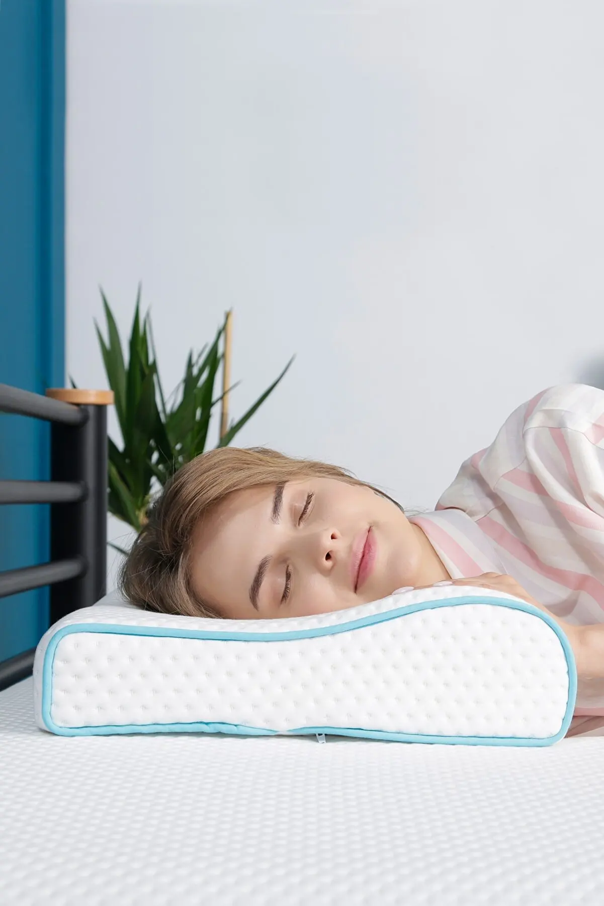 

Neck Supported Orthopedic Pillow 57*37*10-7 Cm Pillow Sleeping Neck Support Cusion Hollow Design Orthopedic Body Pillow