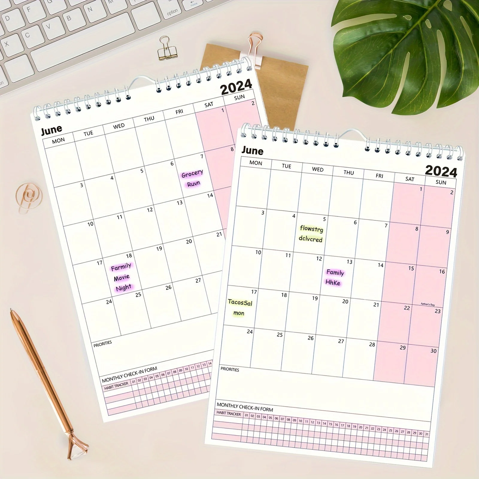 Minimalistic Wall Calendar Jan-Dec Monthly Calendar Planner With Daily Blocks Office School Home Supplies wall calendar,paper wall calendar