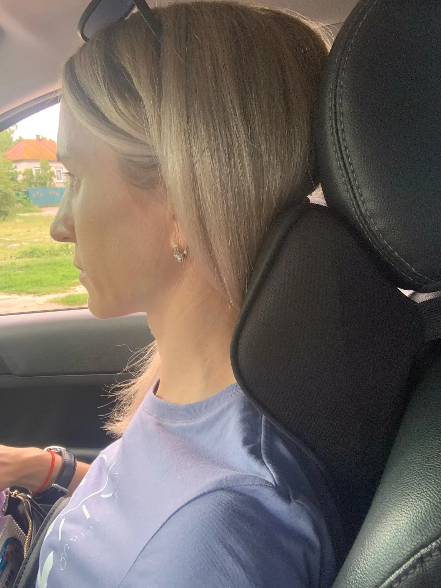 Almofada Ortopédica para Carro (Lombar e Pescoço) – Espuma de Memória photo review