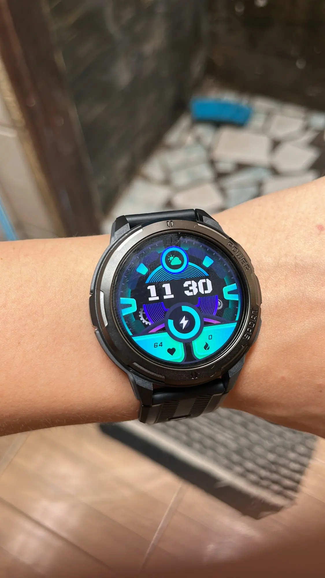 À Prova D'água Relógio Inteligente, Ritmo Cardíaco Fitness Smartwatch, Chamada Bluetooth photo review