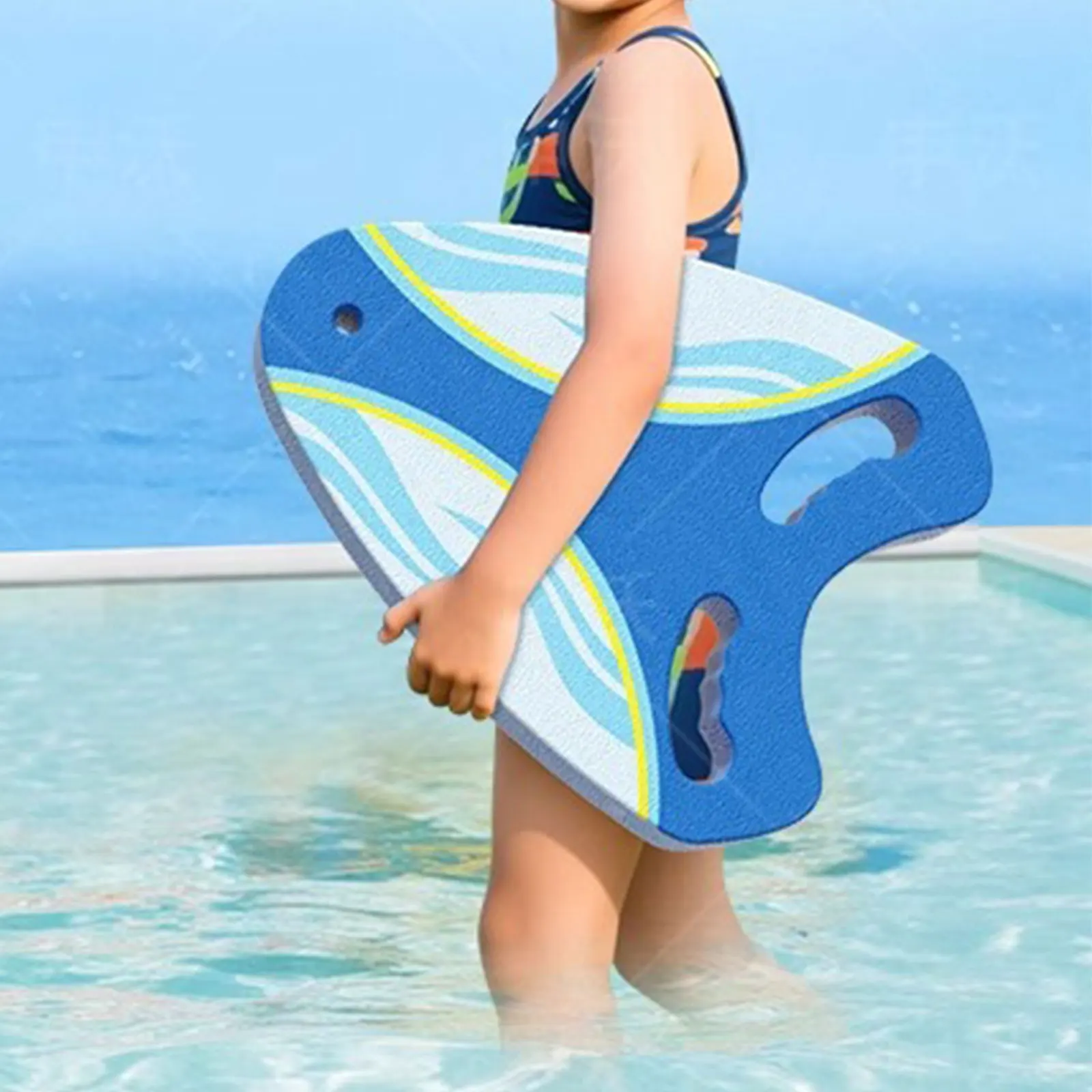thumbnail image 2 of EVA Swim Kickboard - Floating Training Aid For Adults & Kids, Swimming Pool Exercise Equipment 2 of 11