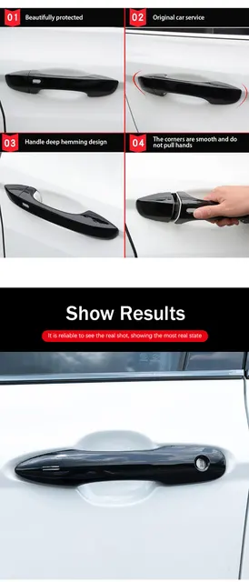 Gloss Black Door Handle Cover for Dacia Jogger 2021 2022 2023 Auto Exterior  Anti-Scratch Resistant Styling Accessories Sticker - AliExpress