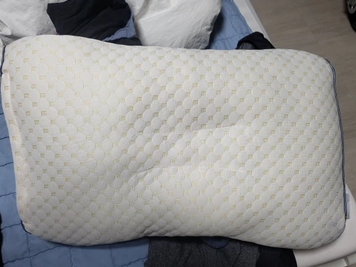 New Neck Pillow Help Sleep And Protect The Neck Cervical Orthopedic Soybean Fiber Massage photo review