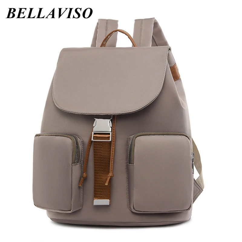 

BellaViso Изящные женские рюкзаки из ткани Оксфорд, женские повседневные вместительные водонепроницаемые городские уличные дорожные школьные сумки