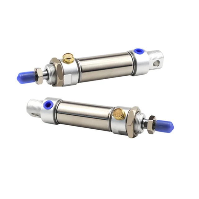 空気圧 標準シリンダー 空気圧ステンレスエアシリンダーボア20mm 10-300mmストロークダブルアクションミニラウンドシリンダー 空気圧  標準シリンダー エア空気圧シリンダーMA 16/20/25/32/40mmステンレス鋼25-500mmストローク二重演技ミニ  不可抗力16シリーズ高品質 ... 空気圧 標準シリンダー 空気圧ステンレスエアシリンダーボア20mm 10-300mmストロークダブルアクションミニラウンドシリンダー
