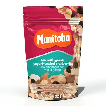 (3 Pack) Super Mix - Nuts And Cranberries With Greek Yogurt X 5.64 Oz Doypack