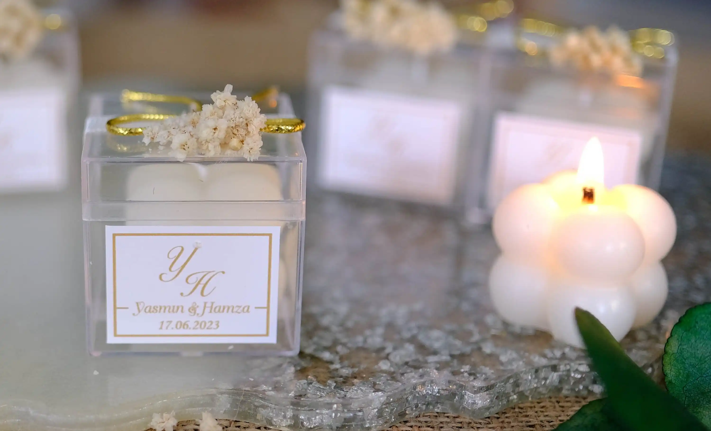 Wedding candle flower gift bag personalized rustic decoration gift marriage christening candle favor for guests 1 Ae0536f2c872344dba2f043b9655d5324C