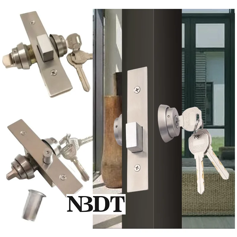 

Commercial Framed Glass Door Mortise Lock With Deadbolt Thumbturn