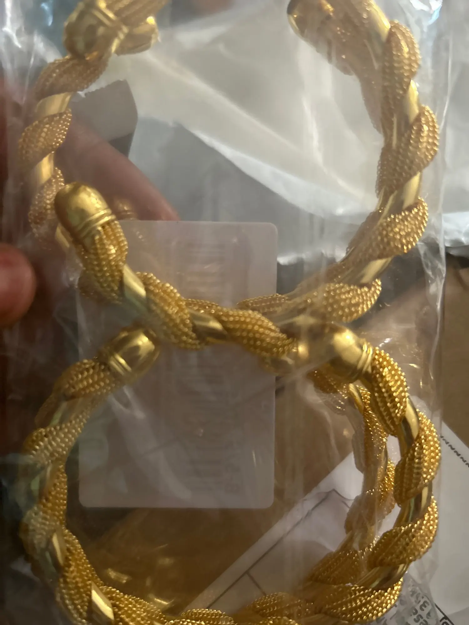 Dubai 24K Gold Color Bangles photo review