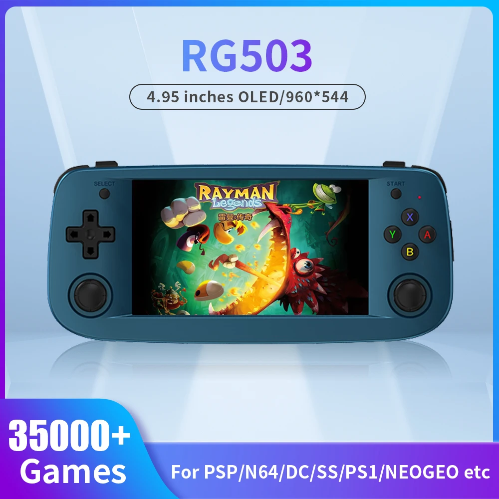 RG503RetroHandheldGameConsoleVideoGamePlayerLINUXSystem495