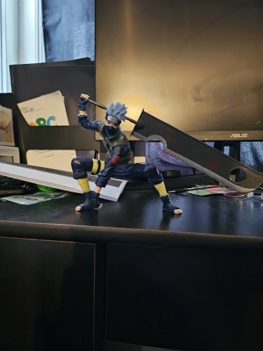 Anime Naruto Hatake Kakashi Figures NARUTO Accessories Action Figure Model Doll Cartoon Kids Children Toys Cool Birthday Gifts photo review