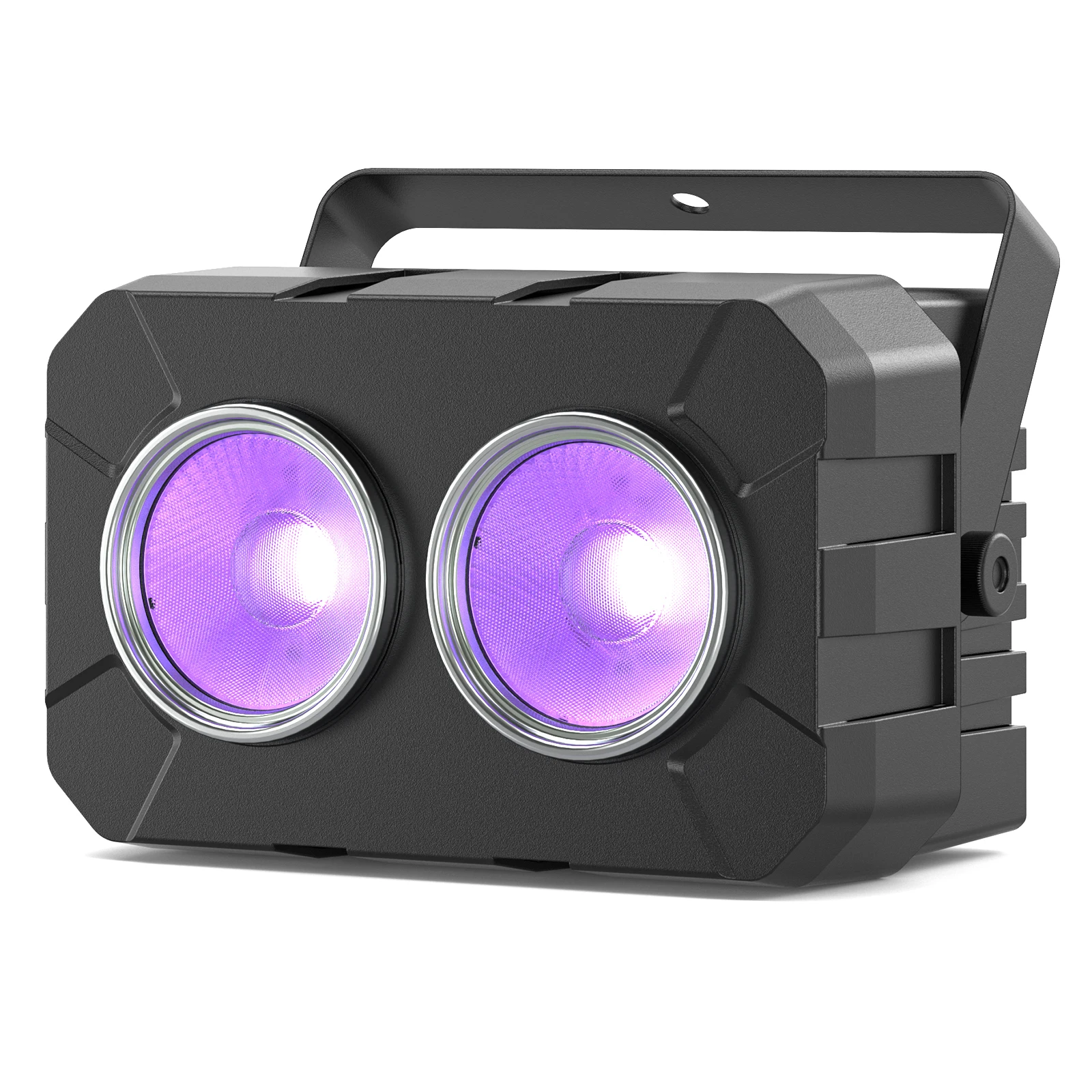 LeLeght 150W RGBW COB LED Dyeing Strobe Par Light Controlled by DMX512 Sound Activated Ideal For Bars Birthday Parties Clubs