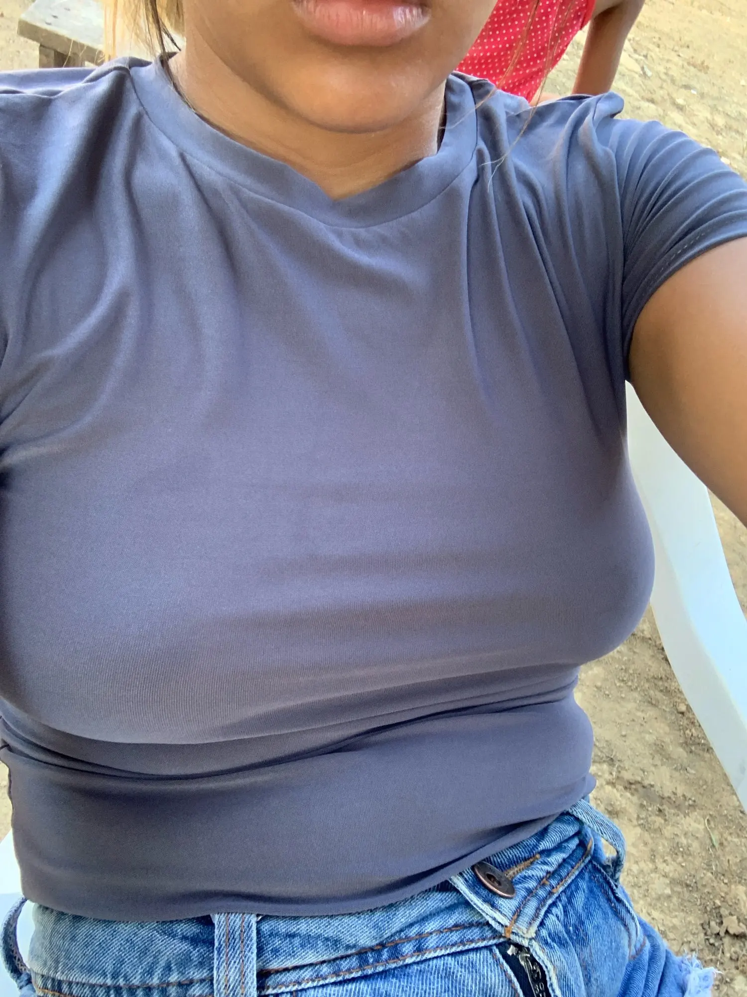 Luxe Polyester O-Neck Tee - Slim Fit Summer Essential photo review