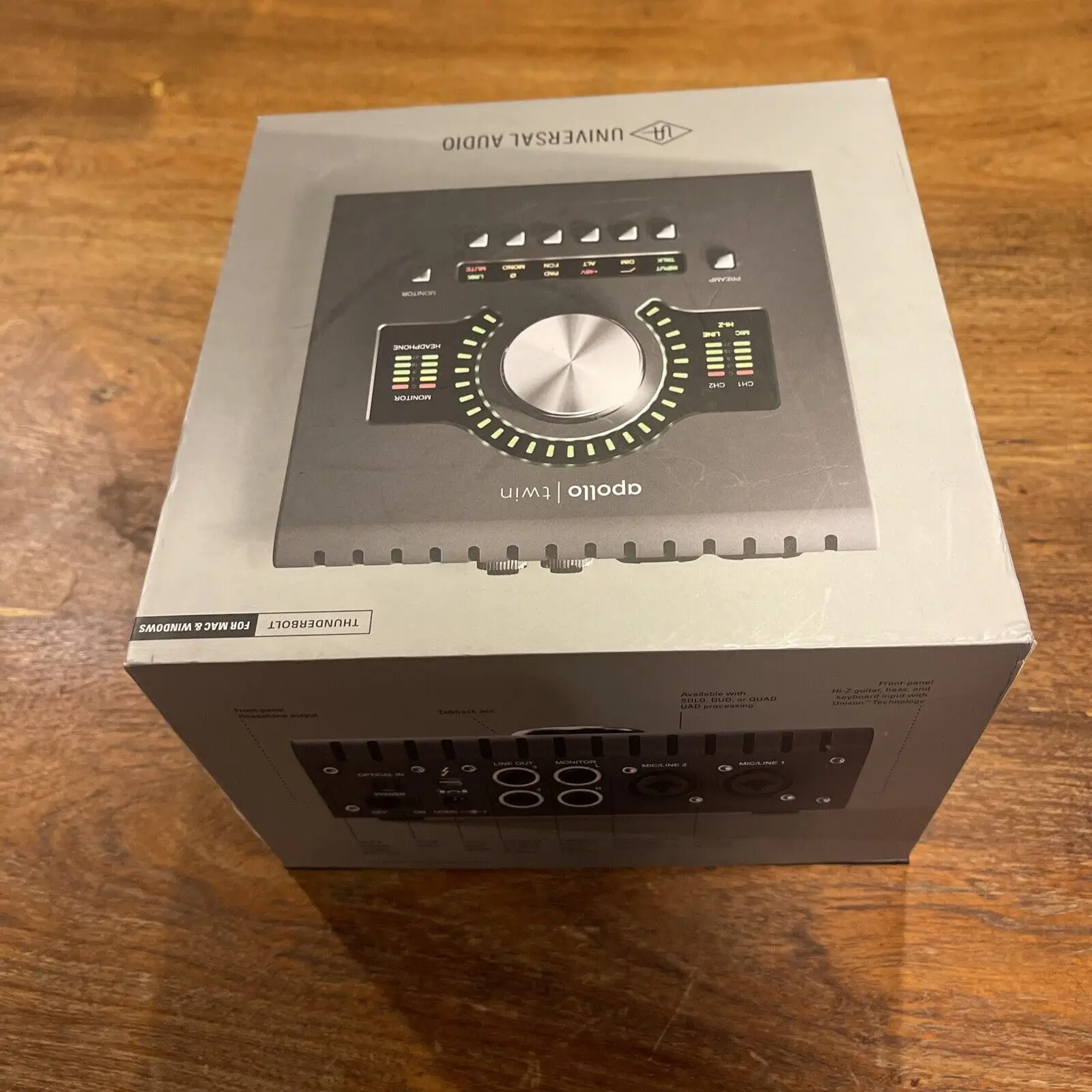 Authentic Universal Audio APLTWXD Apollo Twin X Duo Thunderbolt