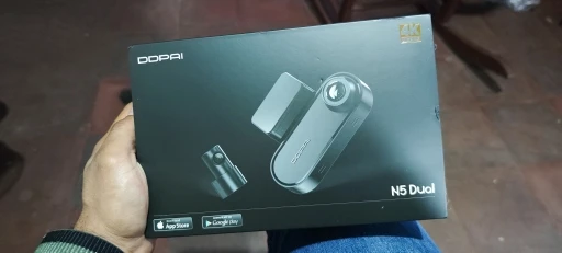 DDPAI 4K Dash Cam N5 Dual Front and Rear 4K Ultra HD Resolution AI Dash Camera NightVIS ADAS GPS Auto record photo review