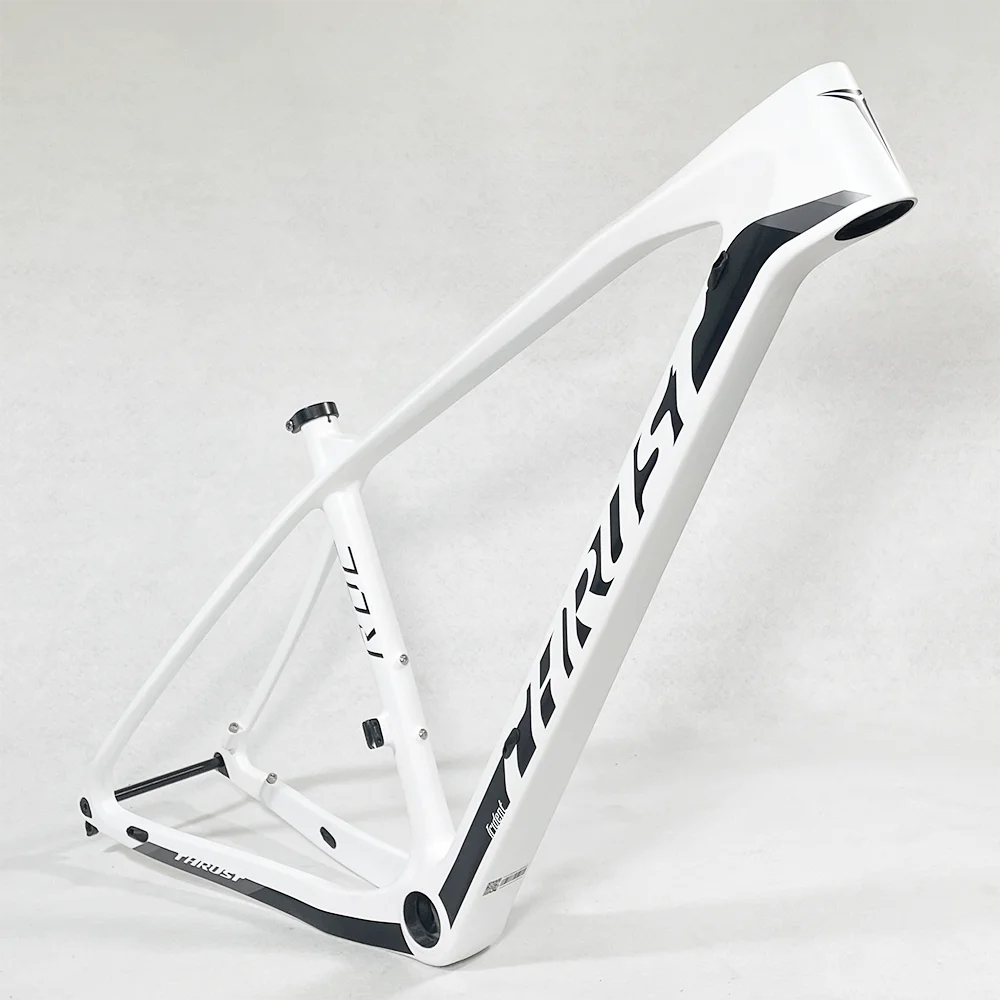 2024 Thrust 29er Hardtail Carbon Mountainbike Rahmen 148 x 12 mm BSA 29 Boost MTB Carbon Rahmen Europa lokaler Kundenservice – Detail 17