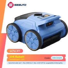 Seauto SAT20 Pool Vacuum 150 Mins Running Up to 2000 Sq.ft., 45,000Pa Powerful Suction, Wall-Climbing for Above Ground Pool - Trending Best Dropshipping Products with Germany Suppliers Product August 2026