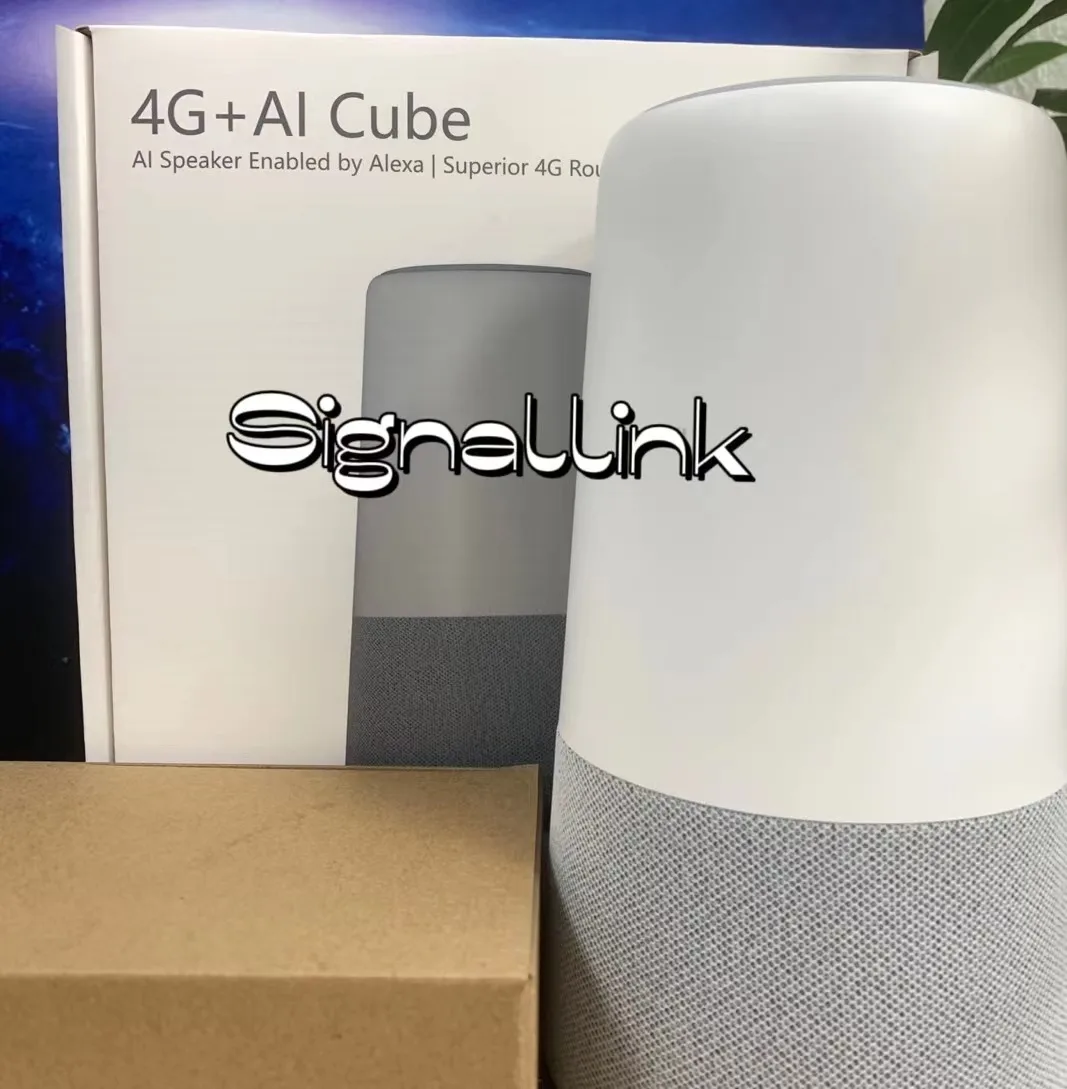 

Signallink B900-230 AI Cube 4G Router LTE Cat 6 300Mbps Wireless Router（98%new）