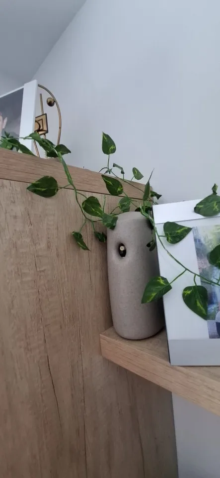 Guirnalda de luces para decoración del hogar, guirnalda de luces con batería para árbol de Navidad, vid Artificial, hojas verdes y flores photo review