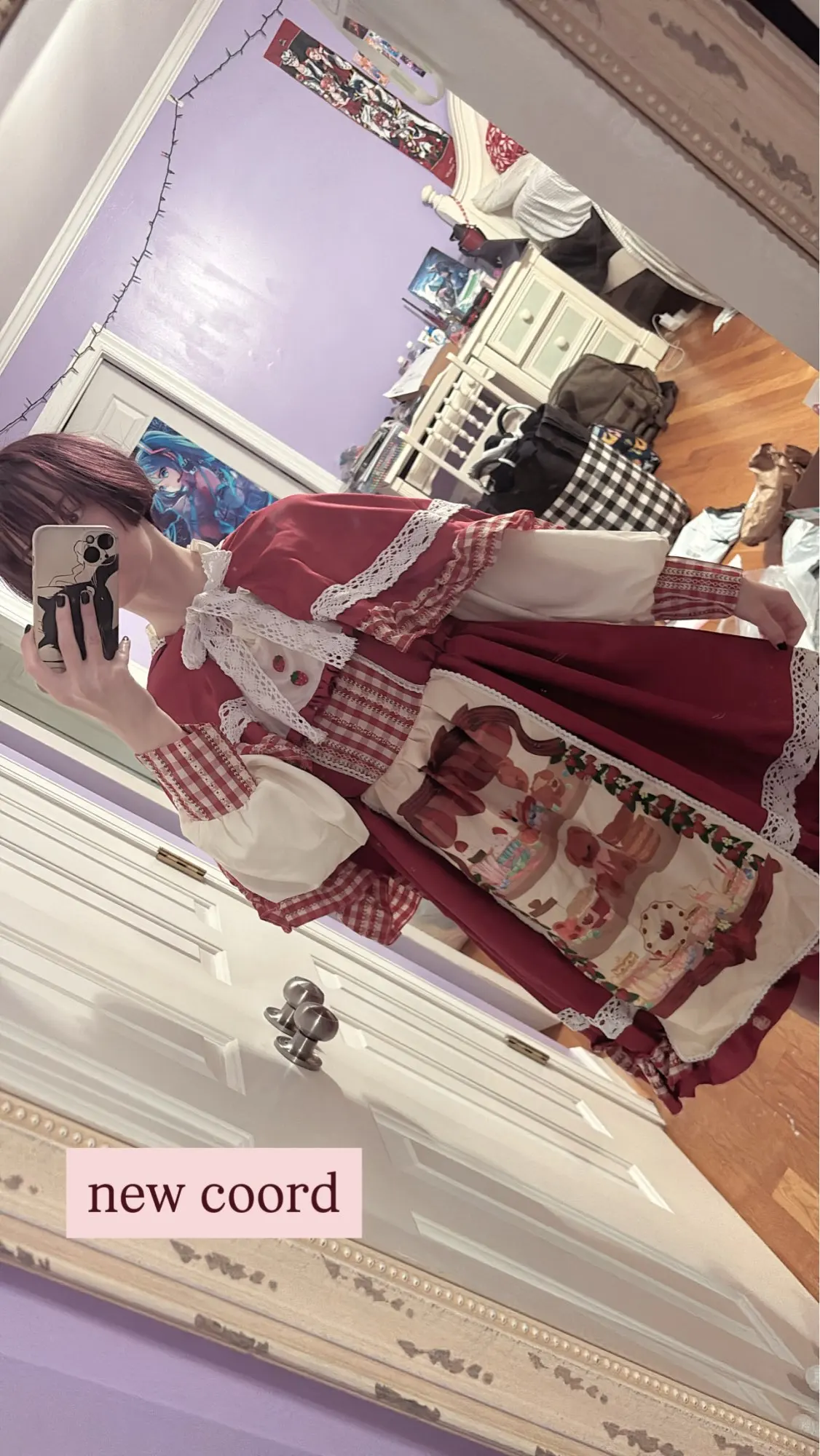 Crimson Hood Berry Bear OP Set photo review