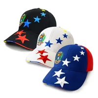 Venezuela Caps Gorras Cotton Twill Baseball Cap Embroidery 7 Stars Venezuela Flag Sports Cap Women Men Hats Venezuelan hat 2