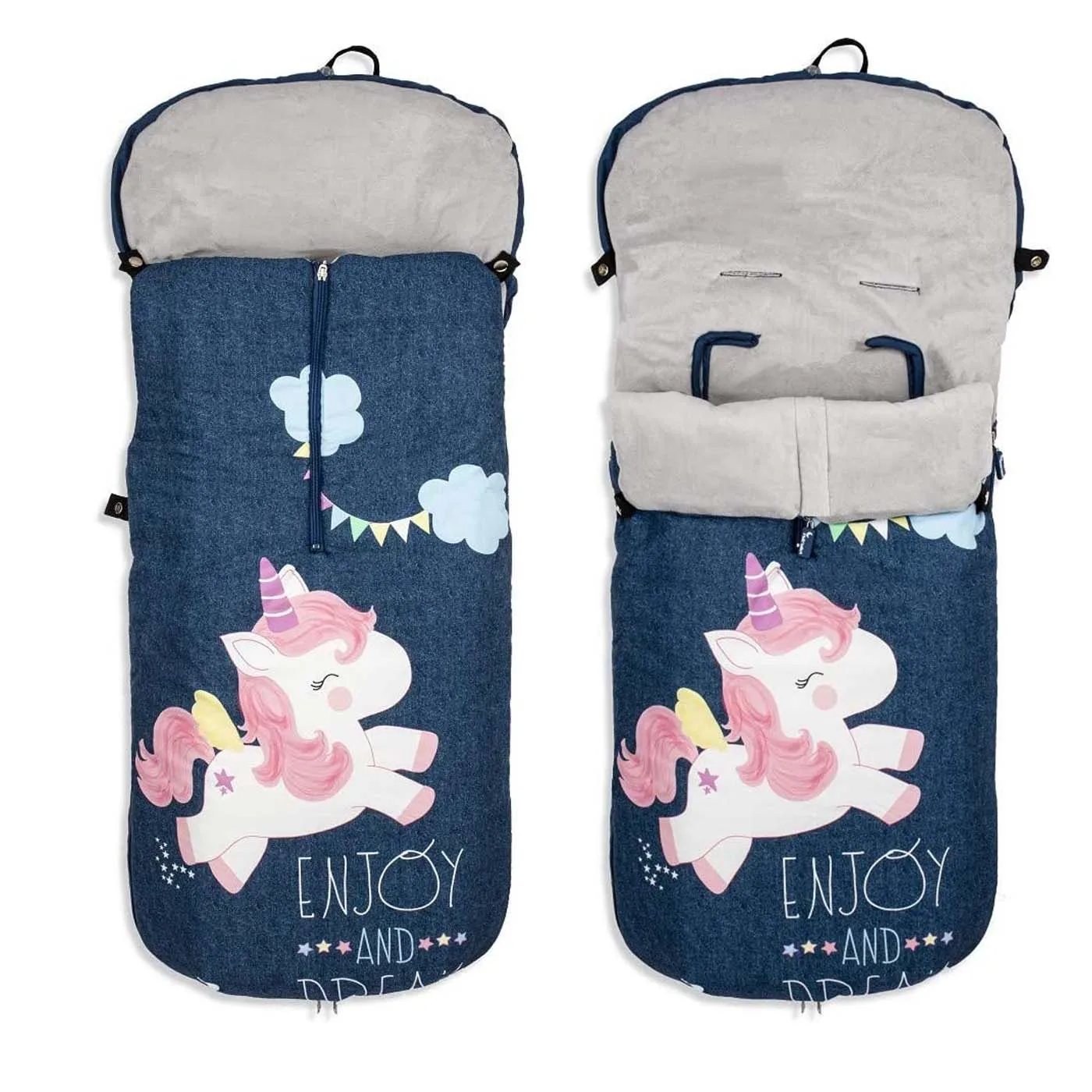 Auvstar Saco Silla De Paseo,Saco Polar Universal Invierno,Saco Carro Bebe  Universal,Saco Carrito Bebe,Saco Capazo Para Cochecito,Sacos De Silla De