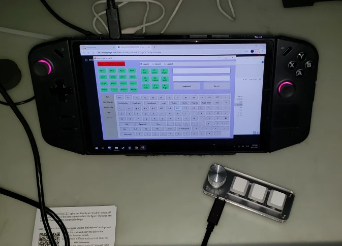 Mini Macro Mechanical Keyboard RGB with 3 Photoshop Keys photo review