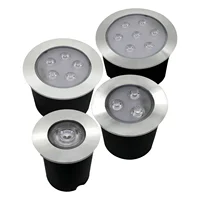 Balizador Spot Led Embutir Jardim Chão 1w 3w 5w 7w Ip65 Quente Para Iluminação Ao Ar Livre