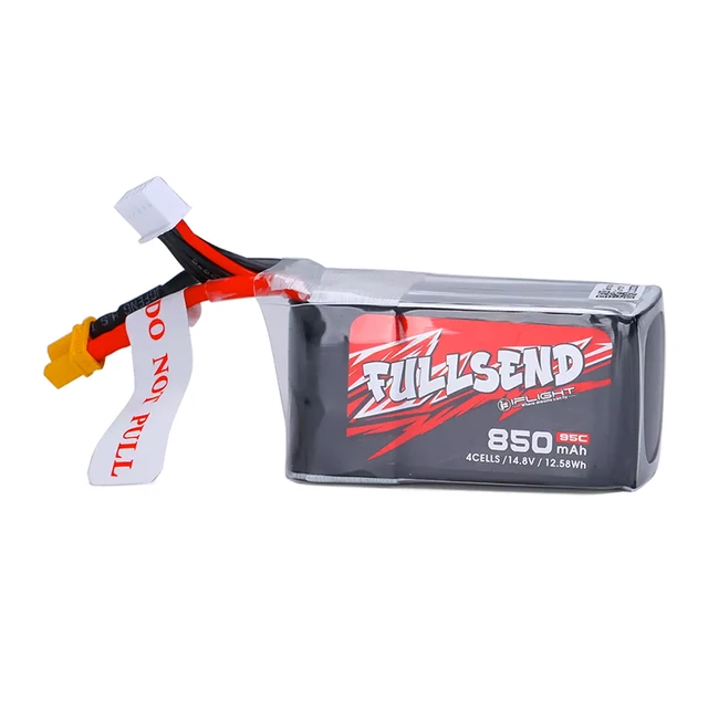 iflight Fullsend 4S 850mAh 95C Battery- XT30 for ProTek25 4S HD iH3 O3 4S HD New 2