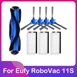 Enhanced Robot Vacuum Replacement Accessory Kit with Main Roller, Side Brush, Pre-Filter, and HEPA Strainer (Set 1)