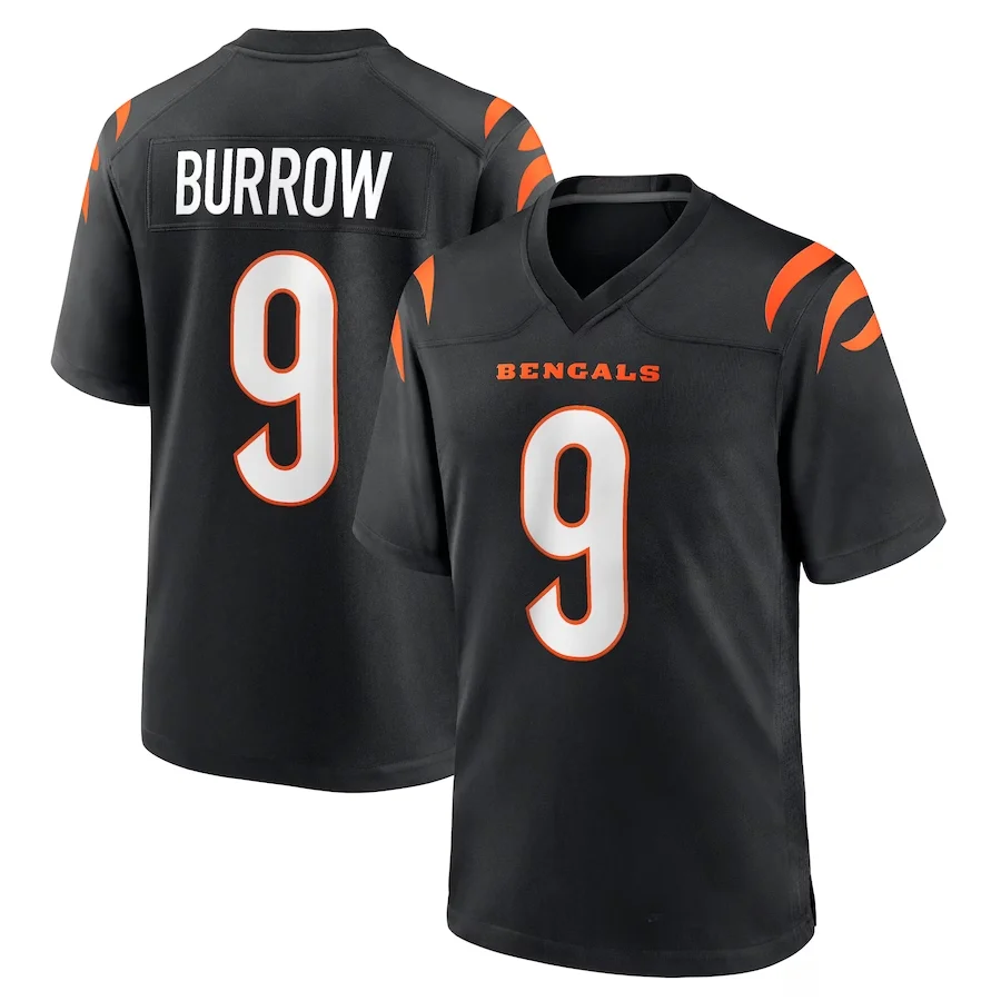 2024 Summer Trend Rugby Short Sleeve Cincinnati Adult Men's and Women's Bengals Sportswear T-Shirt Children's Sportswear Casual 3