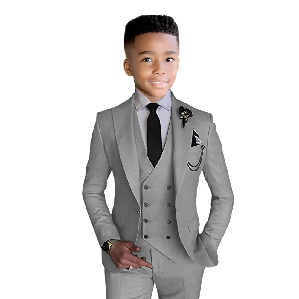Boys Tuxedo Suit Classic Design Ages 2-16 For Weddings and Celebrations