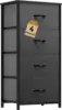**4-Drawer Fabric Dresser - Compact Storage Tower for Bedroom or Closet** 1