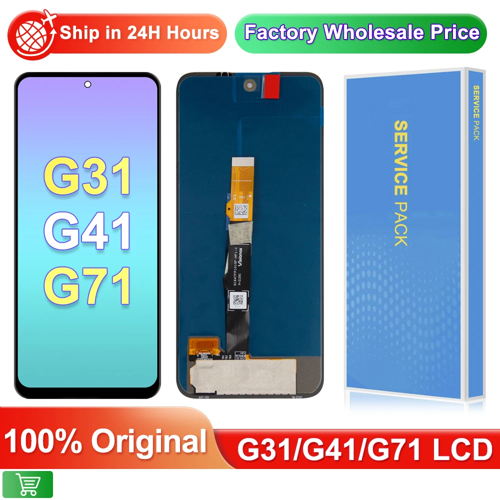 Pantalla Táctil Lcd Display Para Moto G 5g 2024 Xt2417 Negro