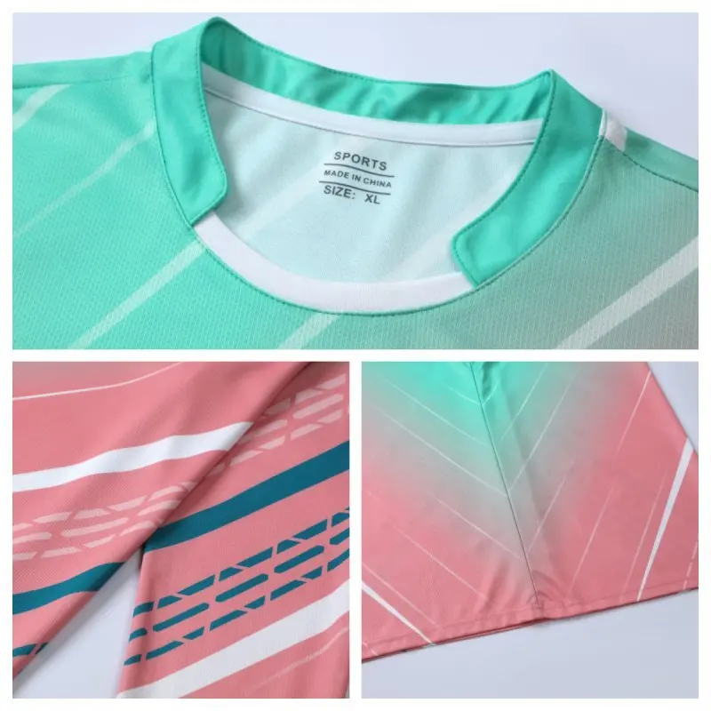 Long Sleeve Table Tennis Clothes Superb Quality Low Price Badminton Shirt New Men Women Volleyball Ping Pong Golf Jersey