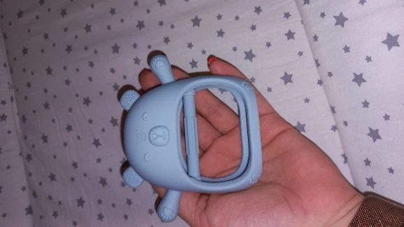 Cartoon Teething Gloves - BPA-Free Molar Relief for Babies photo review