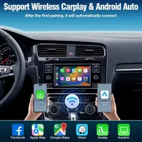 Wireless Carplay Android Auto Module For Volkswagen VW Tiguan Passat Golf 6 POLO Skoda RNS510 Series BT Mirror Link GPS Decoder 2