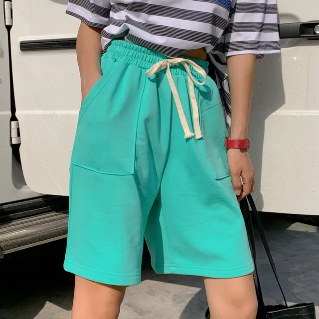 Women's Summer Oversized Shorts Draw 