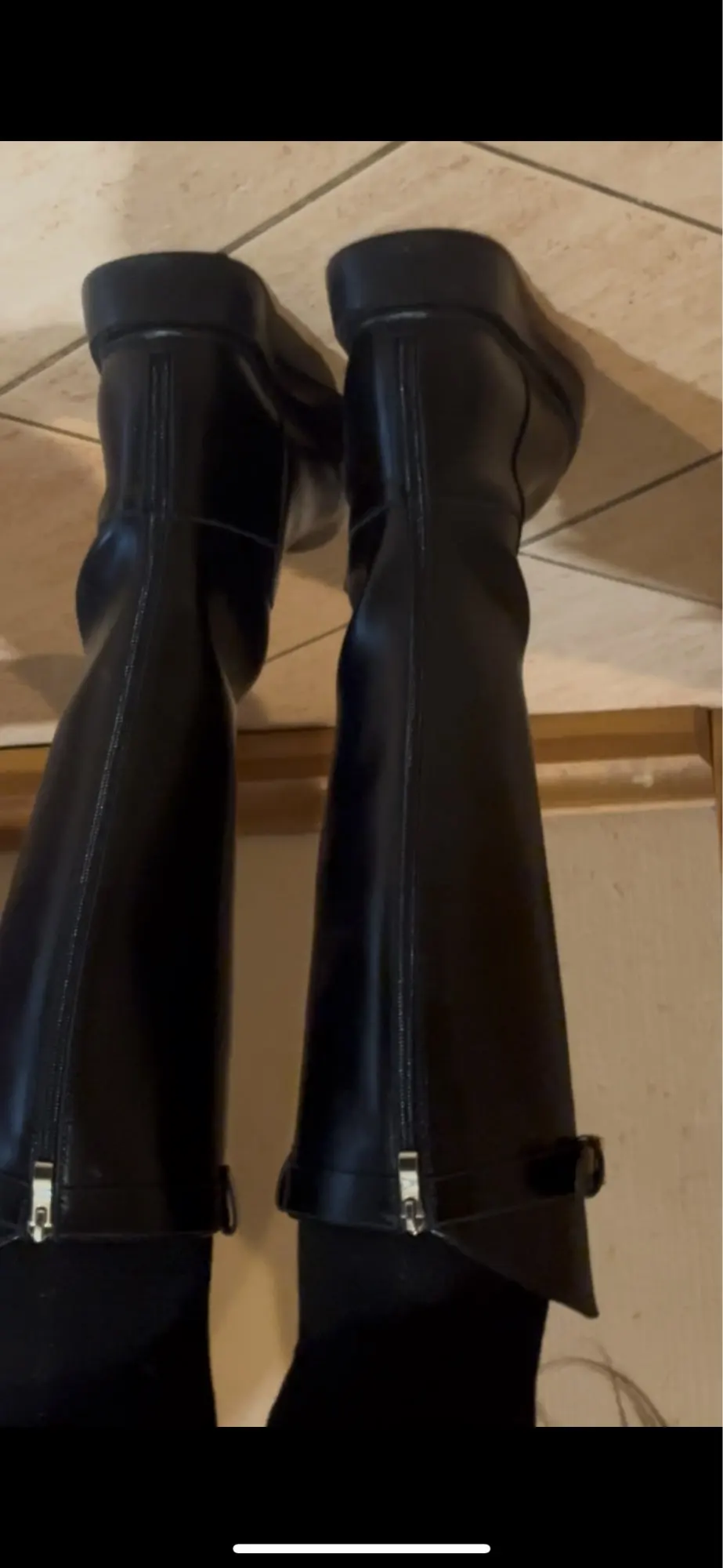 Over Knee Non Slip Grip Toe Socks 3Pack