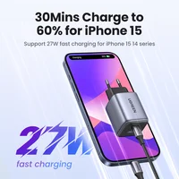 UGREEN GaN 35W Charger USB Charger PD3.0 QC3.0 Quick Charger For iPhone 17 16 15 Pro Samsung Xiaomi iPad Pro USB C Fast Charger - Image 2