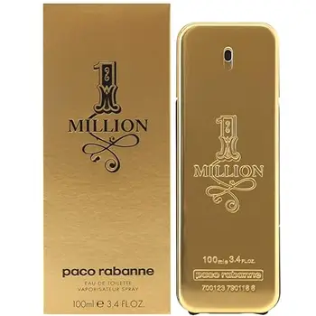 Million Lucky Priv Paco Rabanne Eau De Toilette for Men 100ml