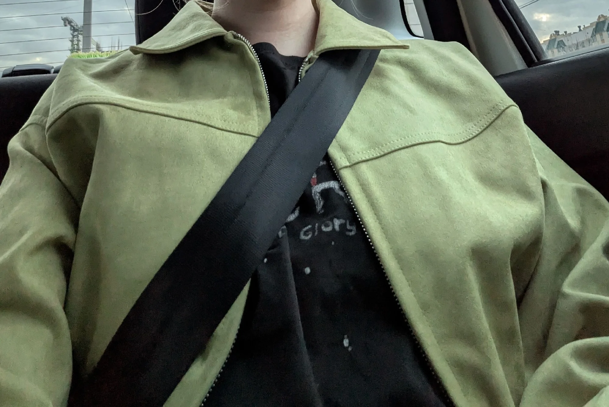 Women's Suede Basic Blazer Jacket - 2025 Fall/Winter Fashion Collection photo review