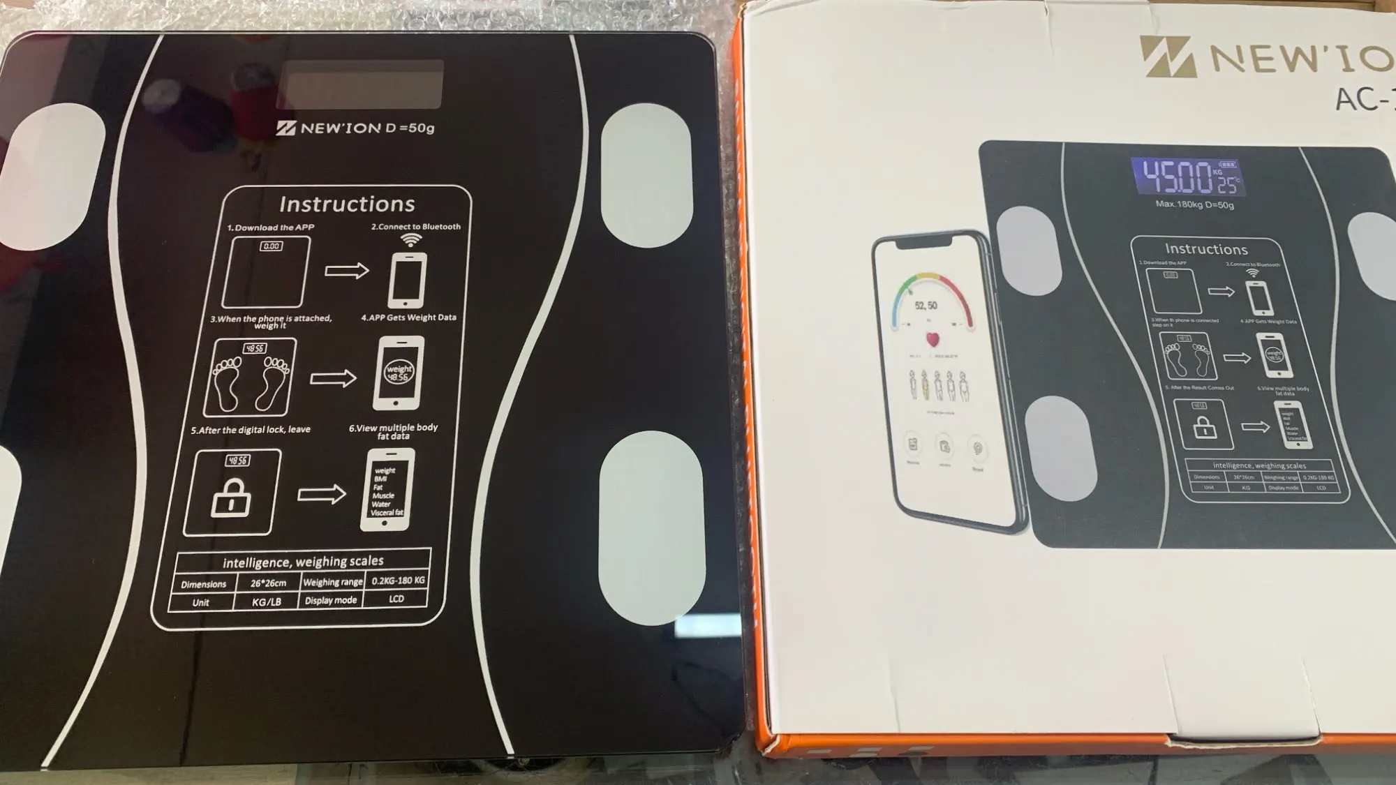 Balança Corporal Bioimpedância Profissional Bluetooth - Neverdie Store photo review